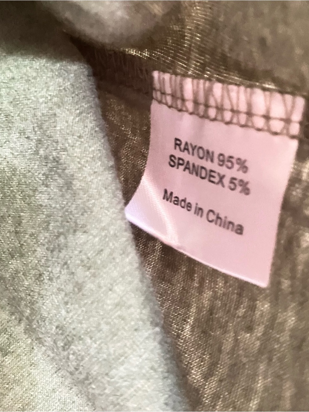 Women's Olive Green Cropped Long-Sleeve Top - Picture 3 of 5